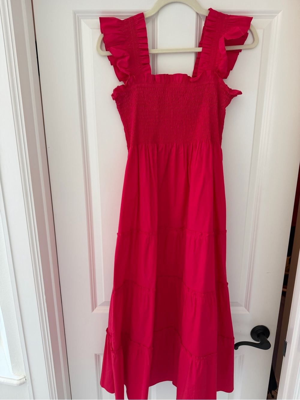 Hill House The Ellie Nap Dress XS Raspberry - Picture 3 of 4
